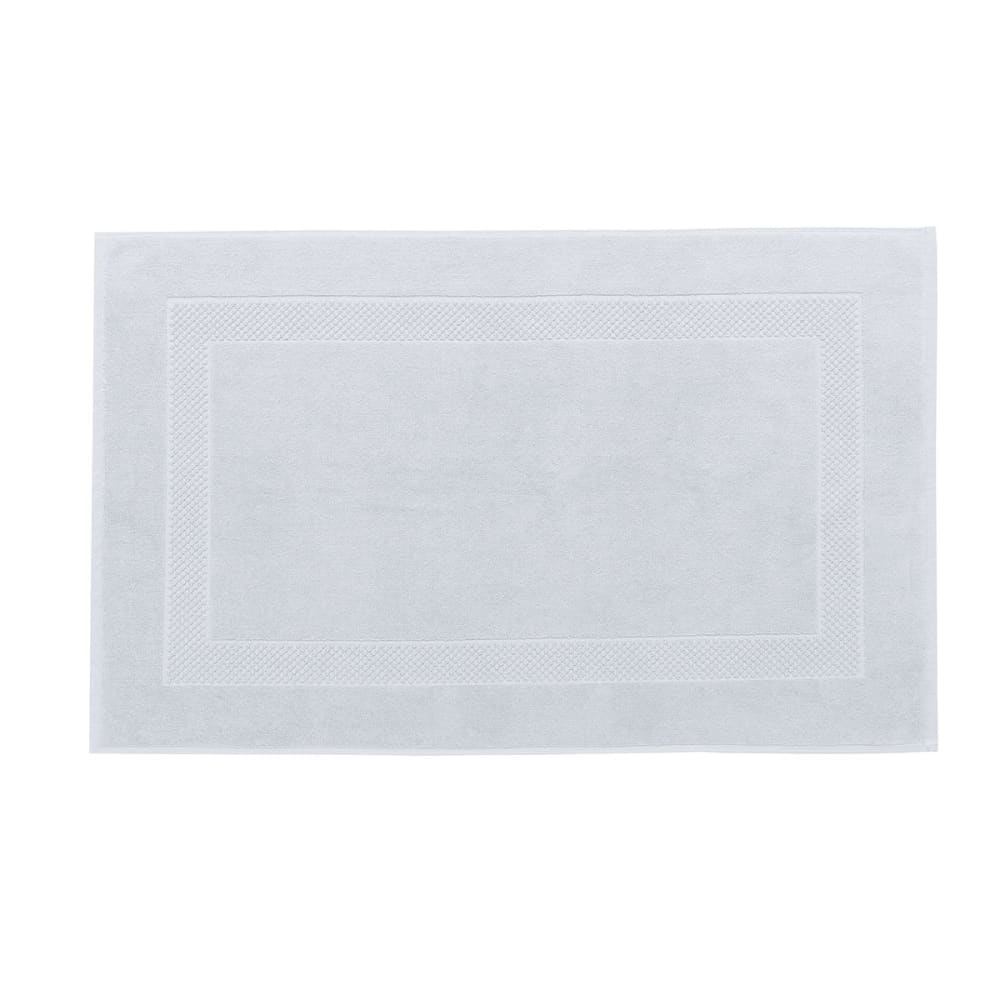 Tapis de bain coton perle 60x80 cm