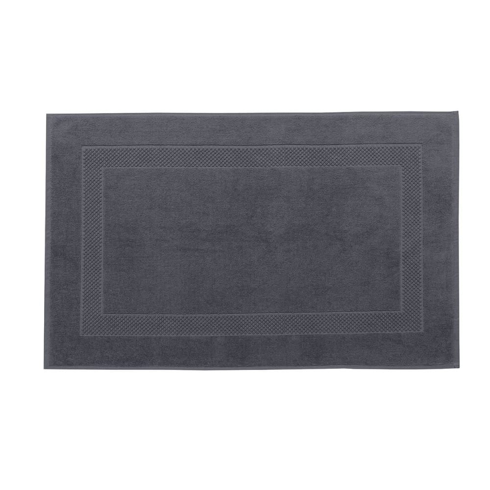 Tapis de bain coton poivre 60x80 cm