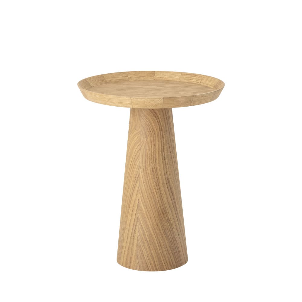 Bloomingville Table basse ronde en bois D44cm style contemporain Marron Bois - 44x55x44cm