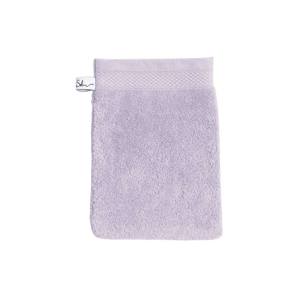 Gant de toilette coton anémone 16x22 cm