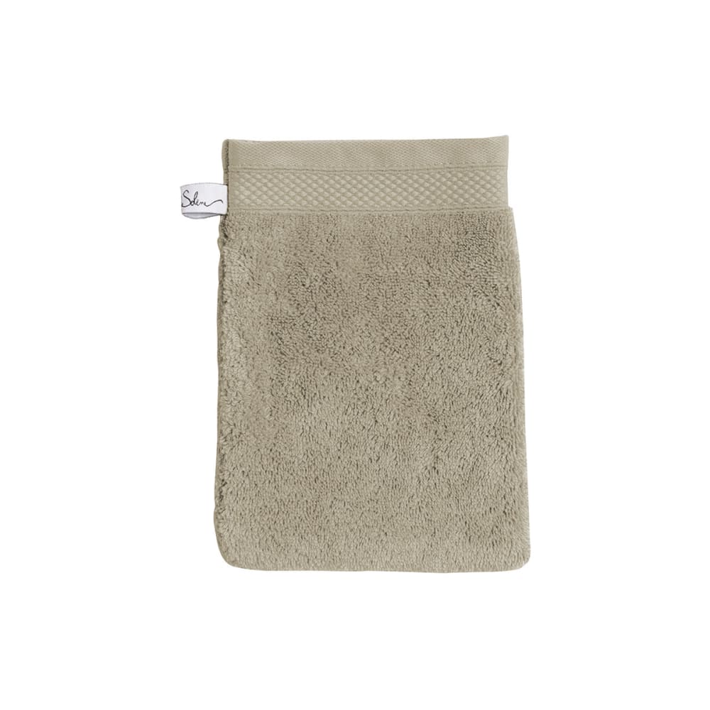 Gant de toilette coton roseau 16x22 cm