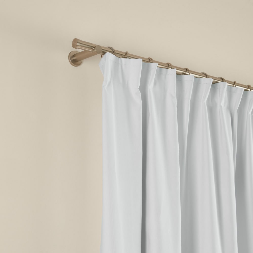 Rideau tissu à enduction pvc, occultant à 100% blanc 135x350 cm - Maisons du Monde