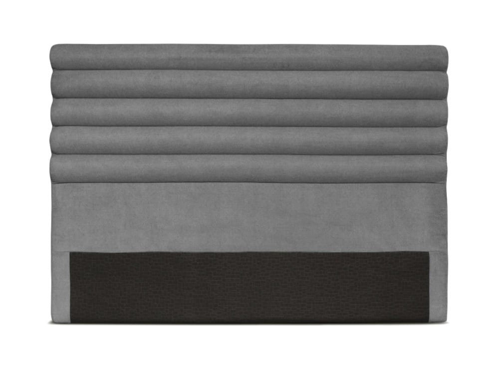 Tête de lit en tissu - Gris - 140 cm