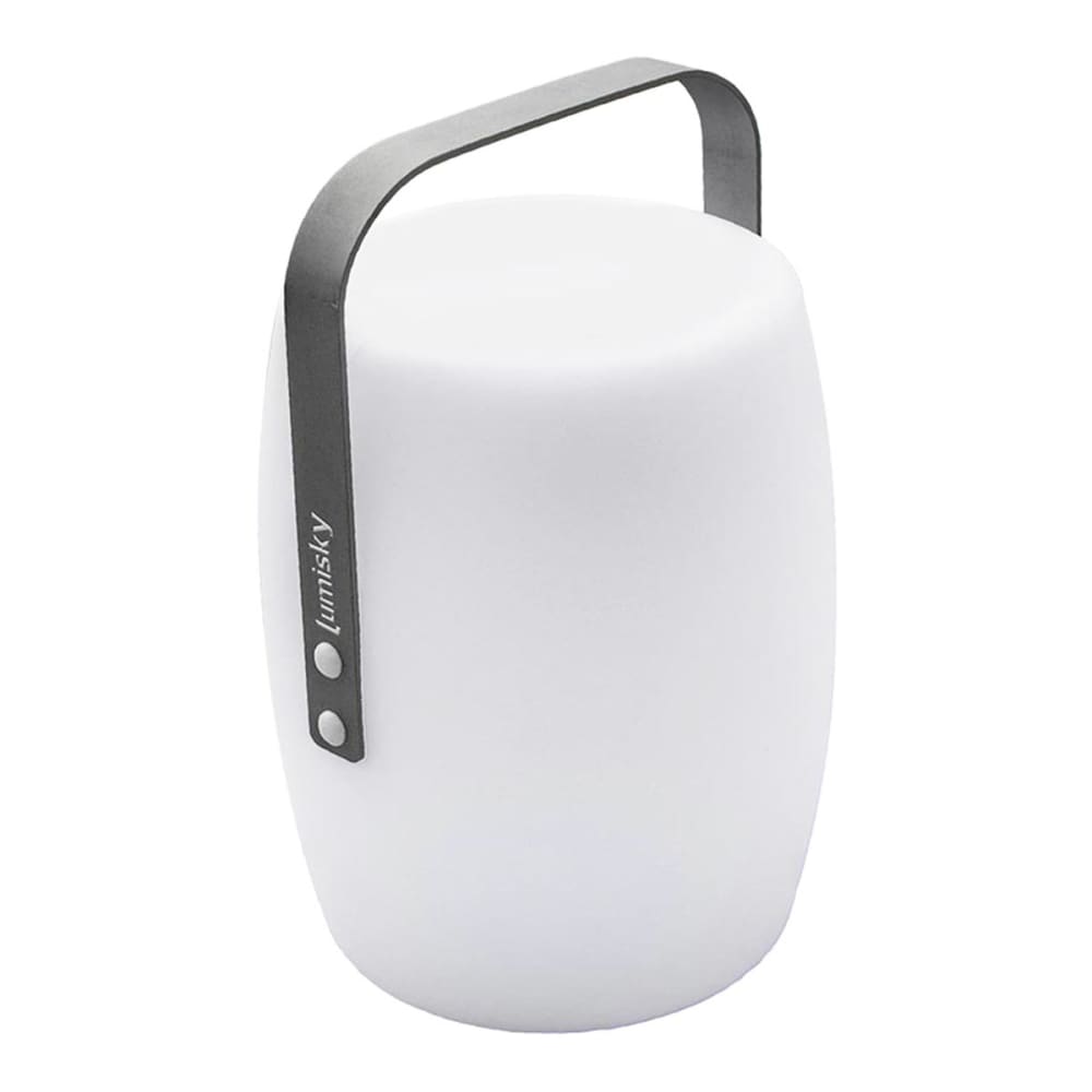 Lanterne sans fil LED Polyéthylène Blanc H31CM