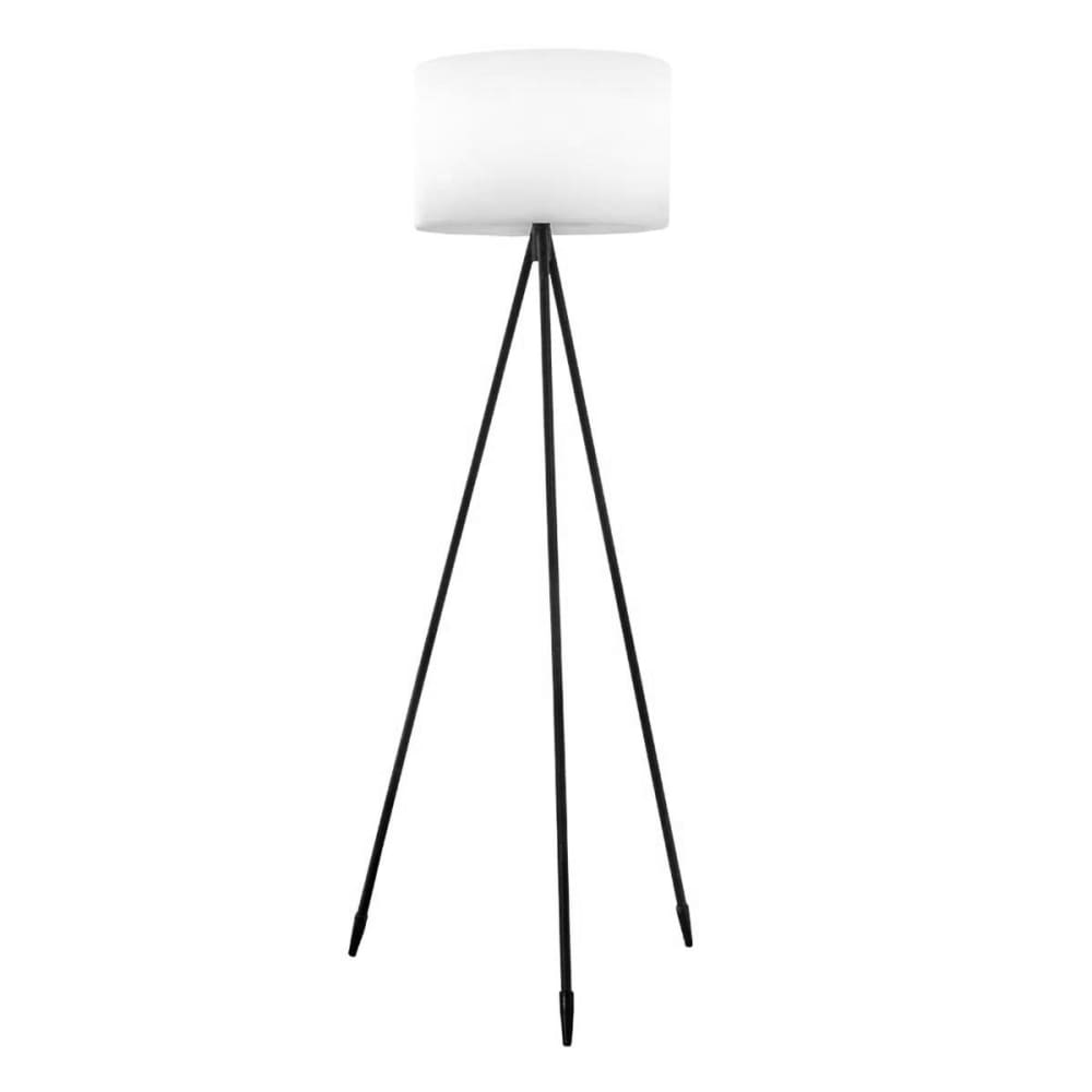 Lampadaire sans fil Polyéthylène Gris h150cm