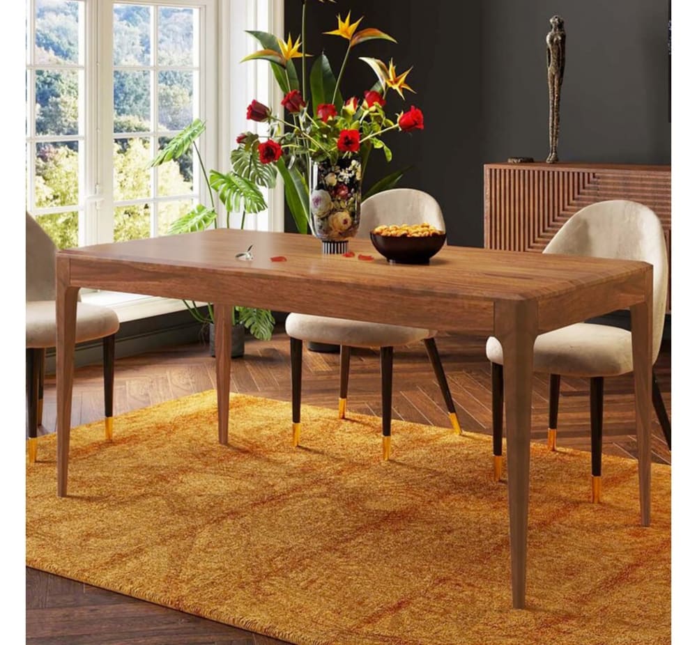 Mesa madera palisandro 200x100cm - Maisons du Monde