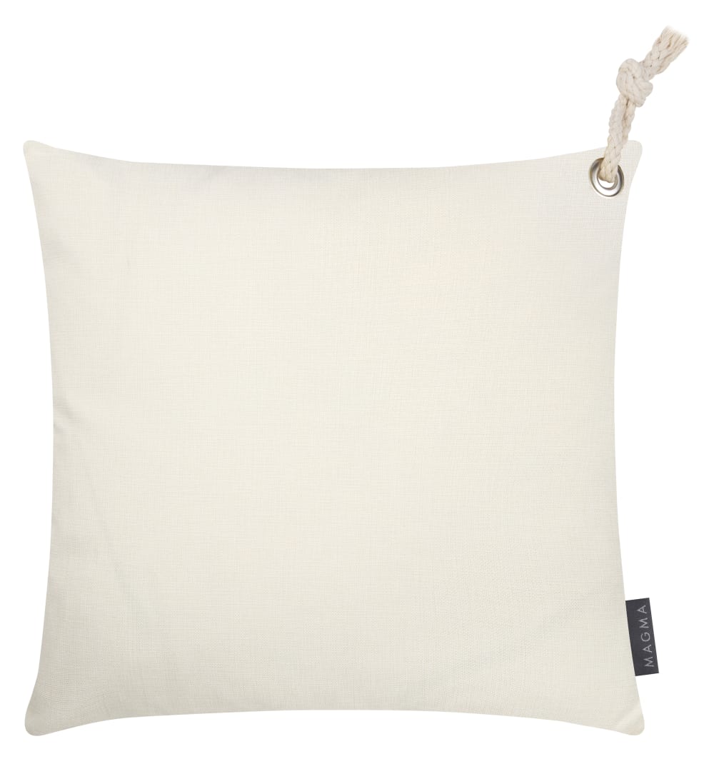 Housses de coussin exterieur avec corde beige - Lot de 2 - 40x40