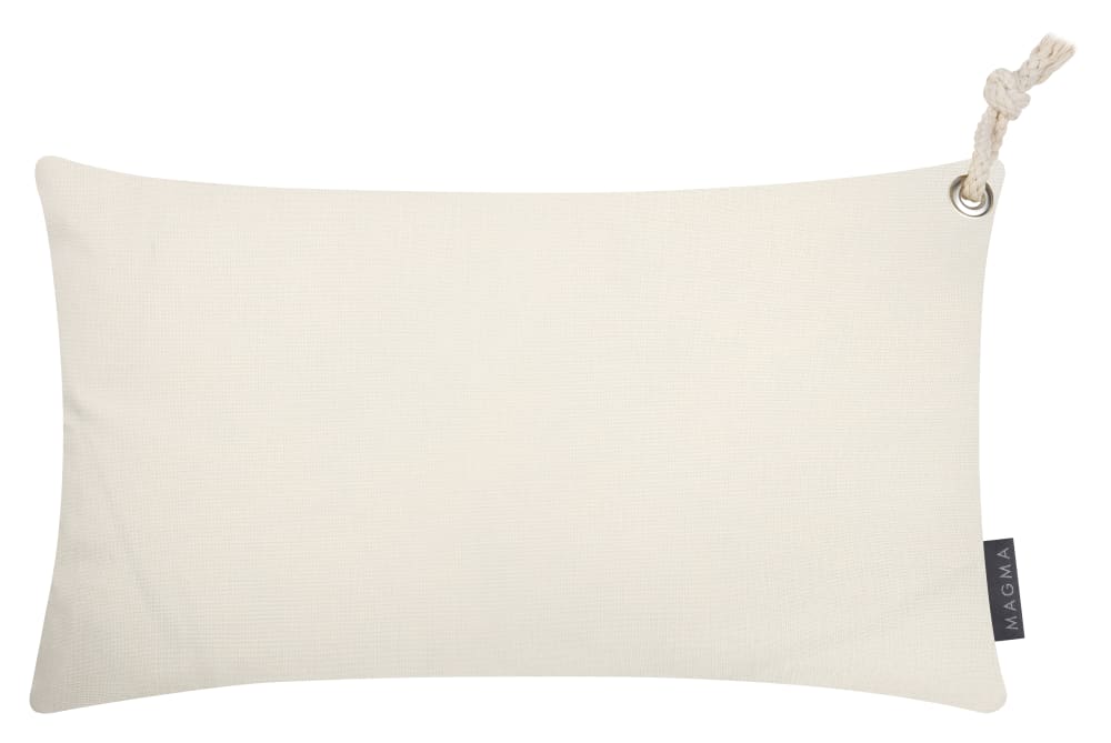 Housses de coussin exterieur avec corde beige - Lot de 2 - 50x30