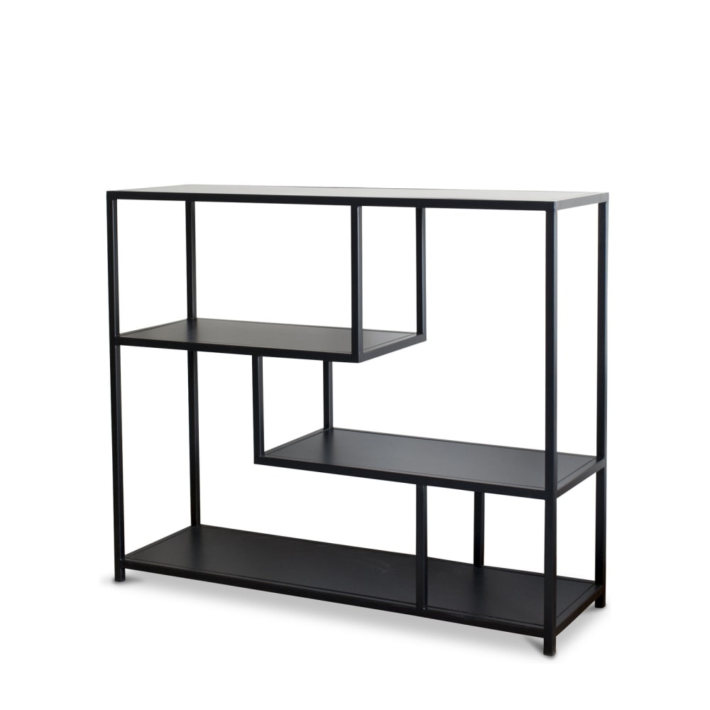 Console en métal noir