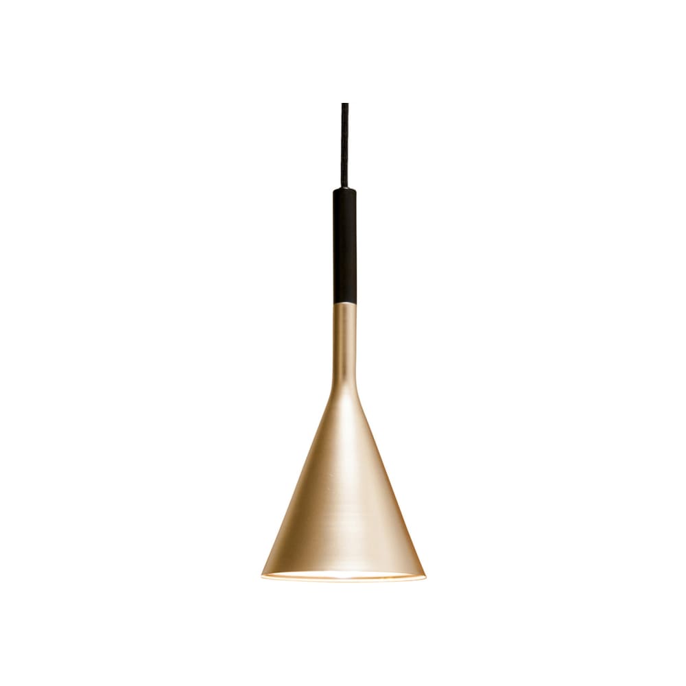 PIB Hängelampe aus Metall, gold - Metall