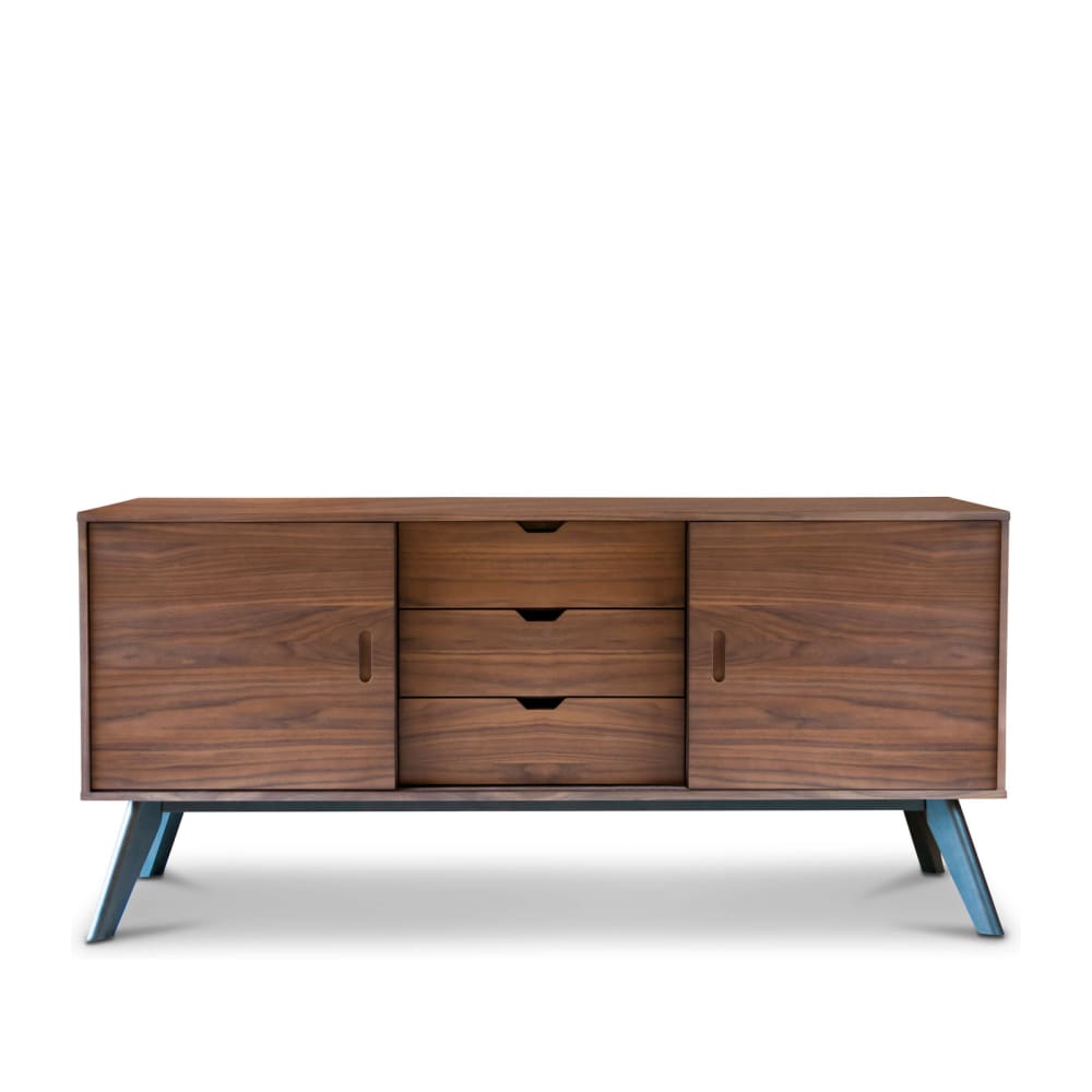 Buffet en noyer marron