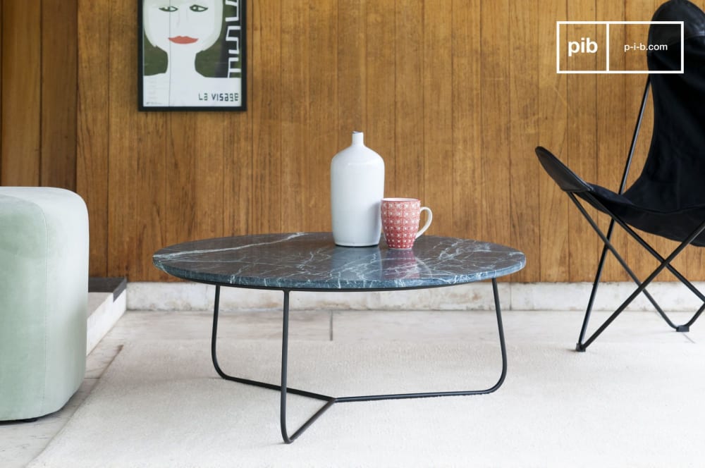 Table en marbre vert