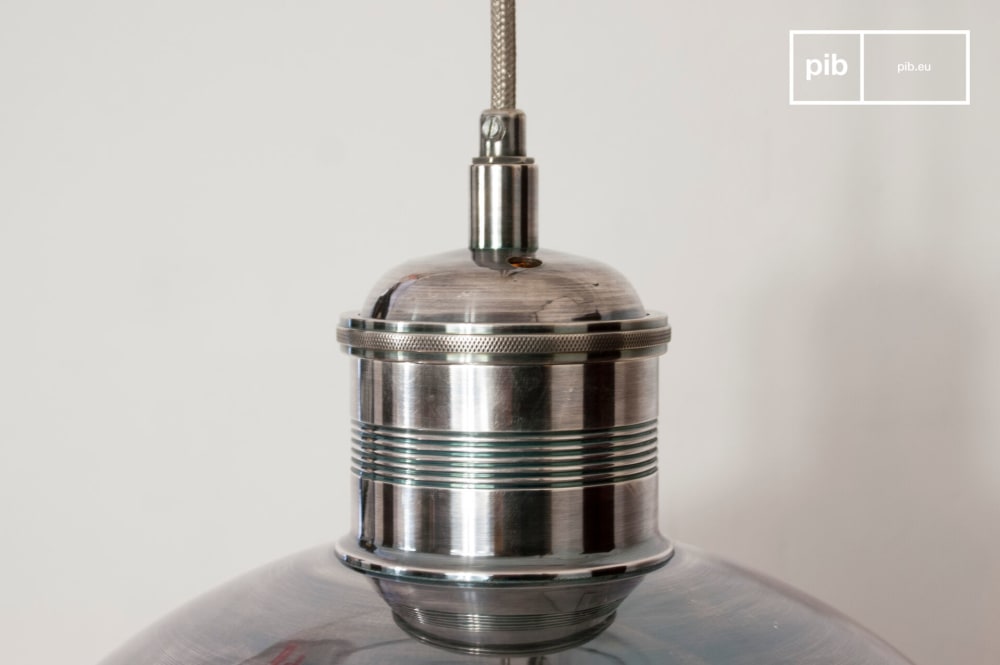 Suspension en métal argenté — vue 4