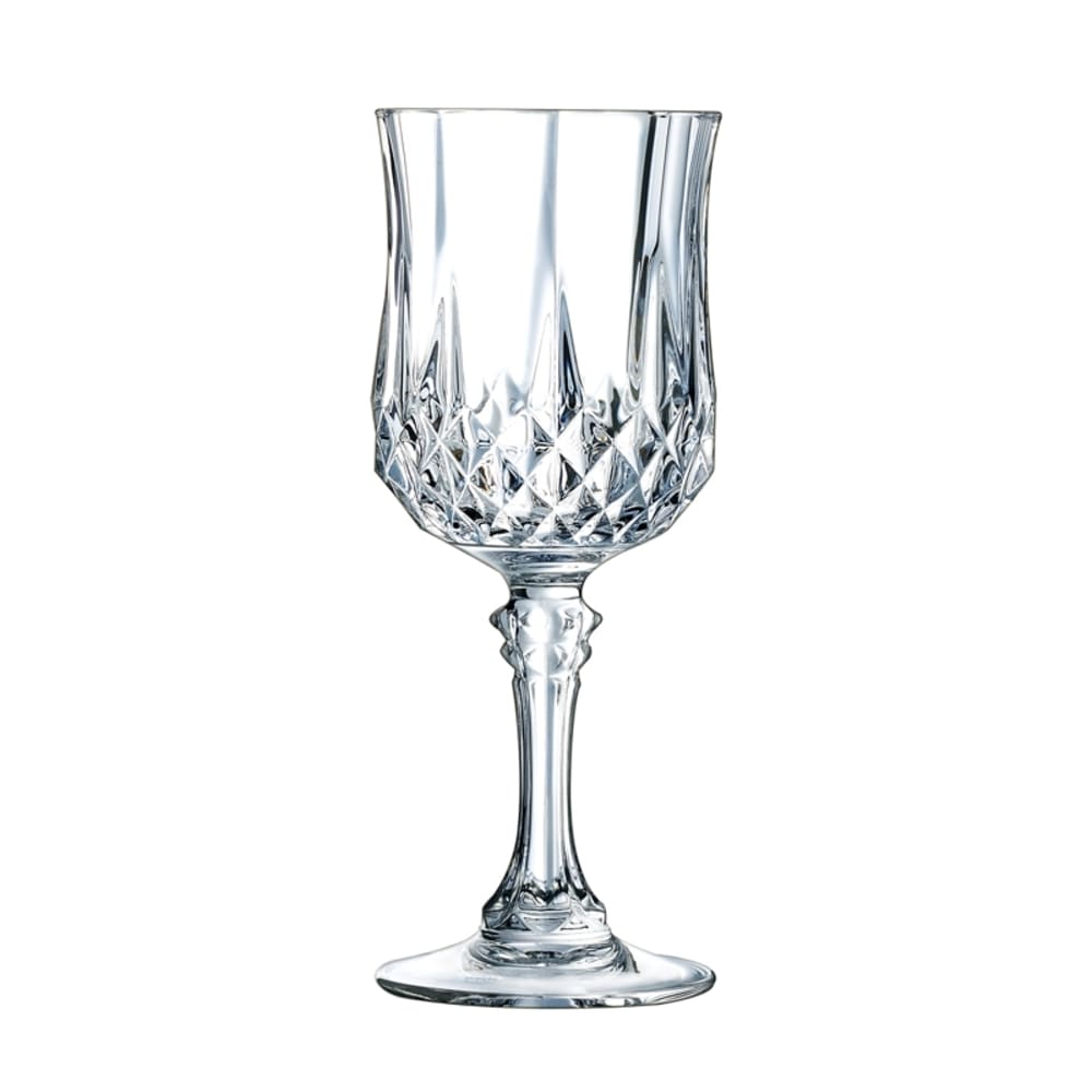 CRISTAL D ARQUES Eclat 14442 6 Verres &agrave; Pied 17 cl-Longchamp by, Cristallin, Transparent