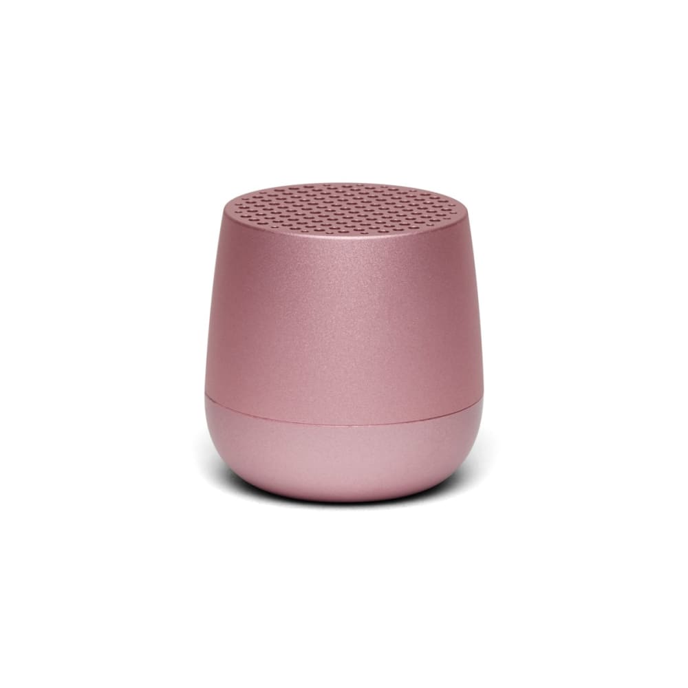 Lexon Enceinte bluetooth 3W rechargeable en aluminium rose style classique chic