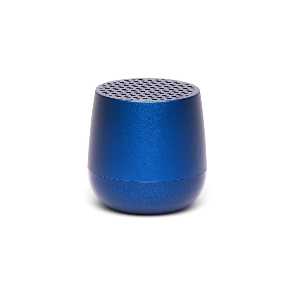Lexon Enceinte bluetooth 3W rechargeable en aluminium bleu style classique chic