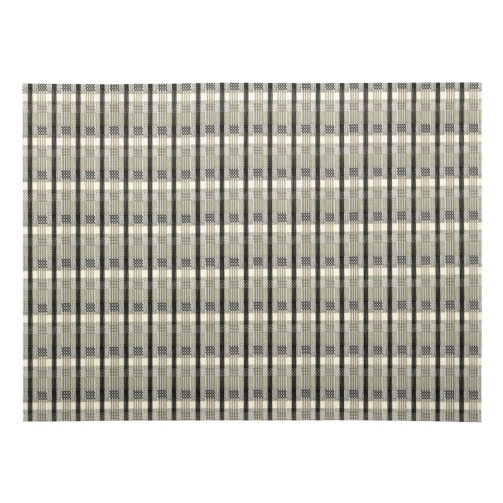 Set de table en polyester gris 33 x 45 cm