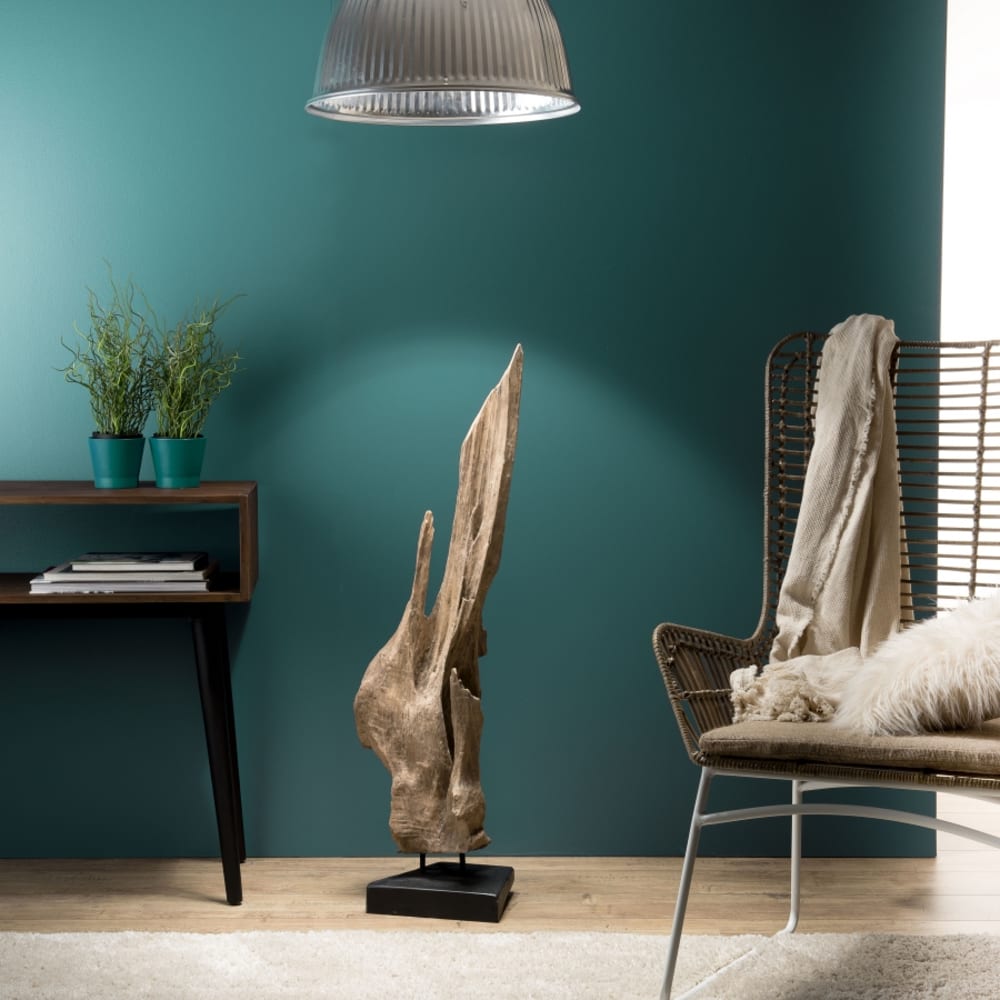 Objet décoration bois branche naturelle H106