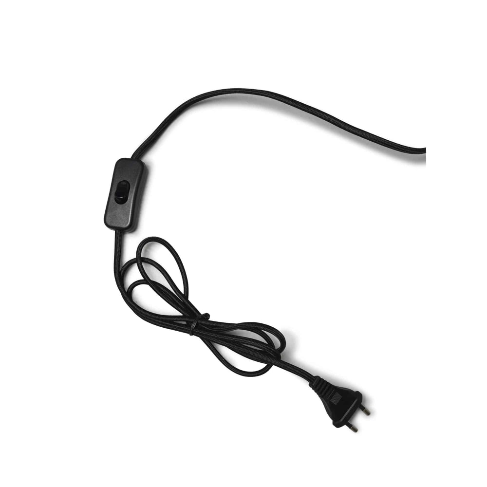 Lampe de table en bambou noir H30cm — vue 4