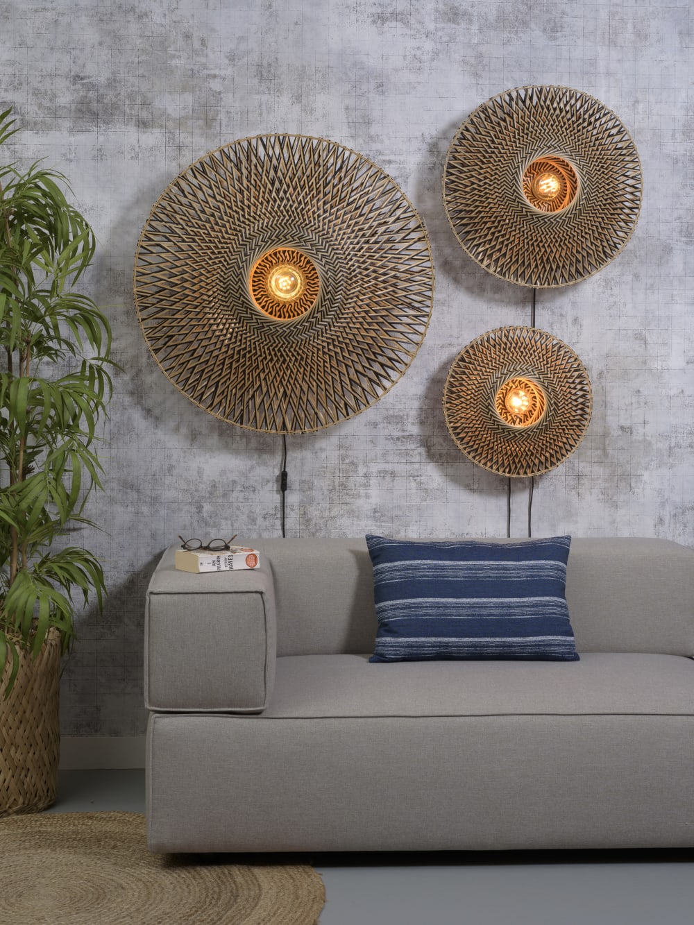 Applique murale en bambou D87 — vue 3