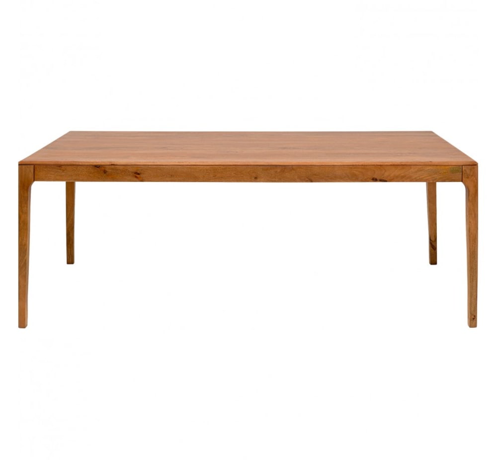 Kare Design Table à manger 8 personnes en manguier massif l175 style contemporain Marron Bois - 175x76x90cm