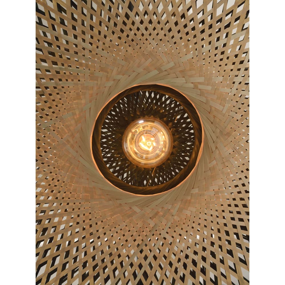 Plafonnier en bambou D44cm — vue 3