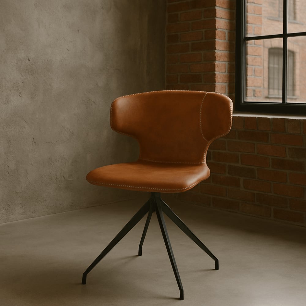 Silla cuero artificial - Maisons du Monde