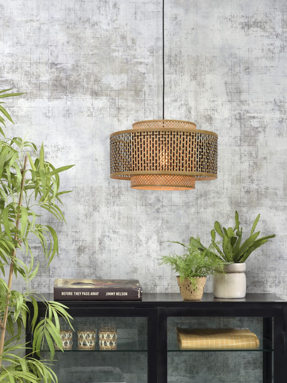 Suspension en bambou H30cm — vue 3