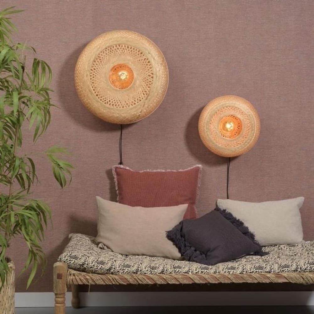 Applique murale en bambou naturel D40 — vue 4