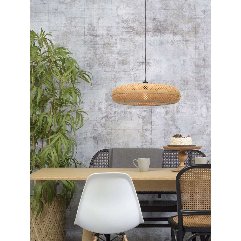 Suspension en bambou naturel H17cm — vue 3