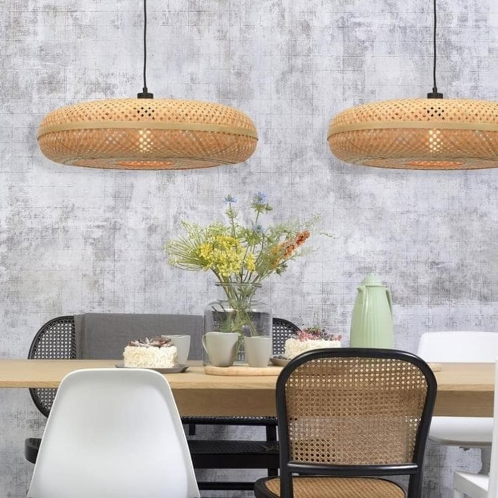 Suspension en bambou naturel H17cm — vue 4