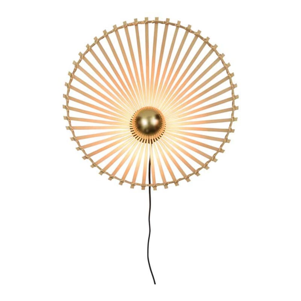 Applique asymétrique en bambou D50