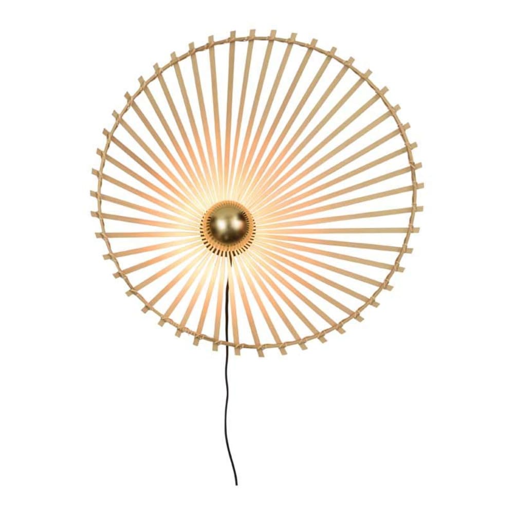 Applique asymétrique en bambou D60