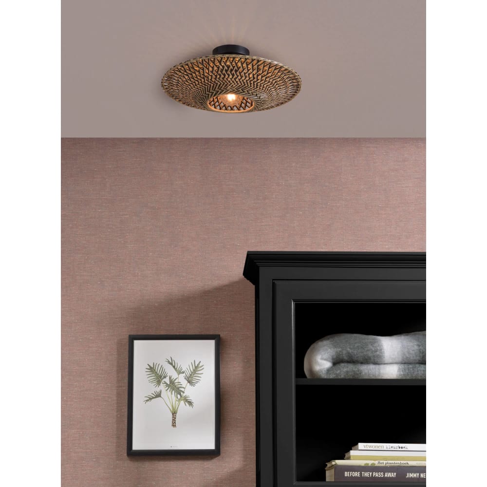 Plafonnier en bambou D44 — vue 3