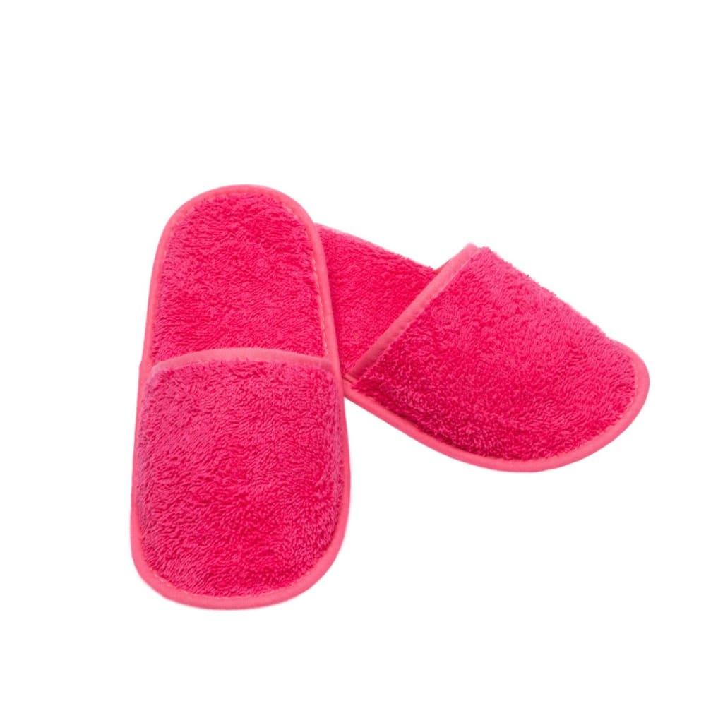 Chausson de bain en eponge rose fuschia taille 37