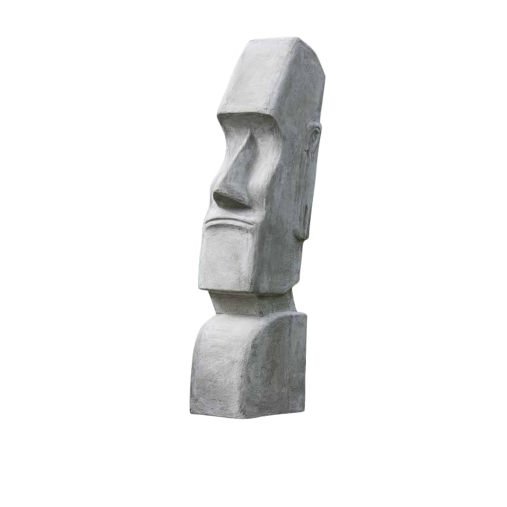 Estatua moái isla de pascua jardín zen 1,20 m