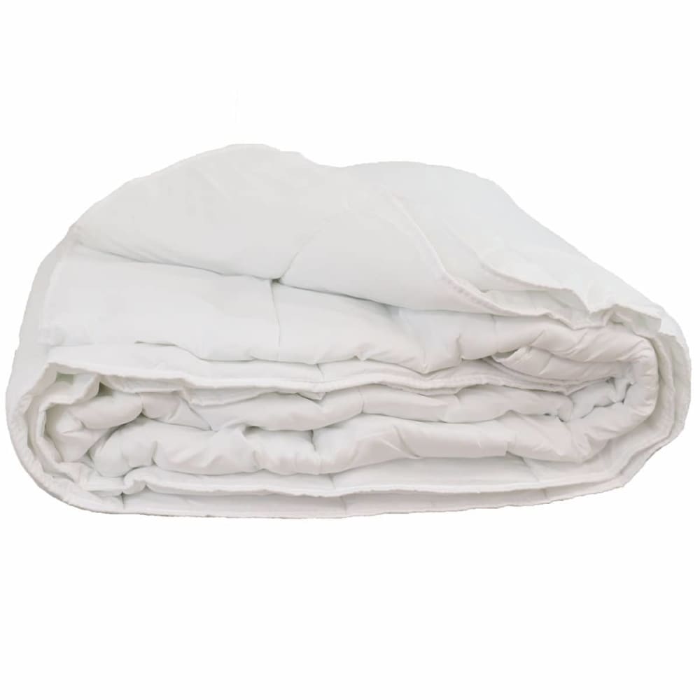 Couette synthétique légère été en polyester blanc 240x280 cm - Maisons du Monde