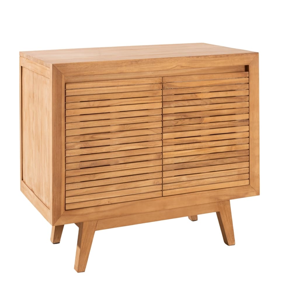Mueble para cuarto de baño de teca 90