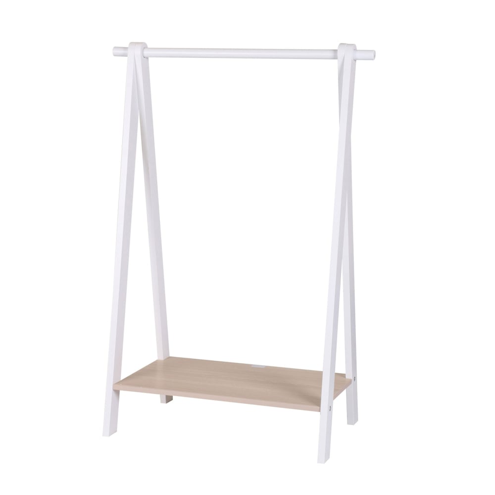 Portant vêtements en bois H100cm