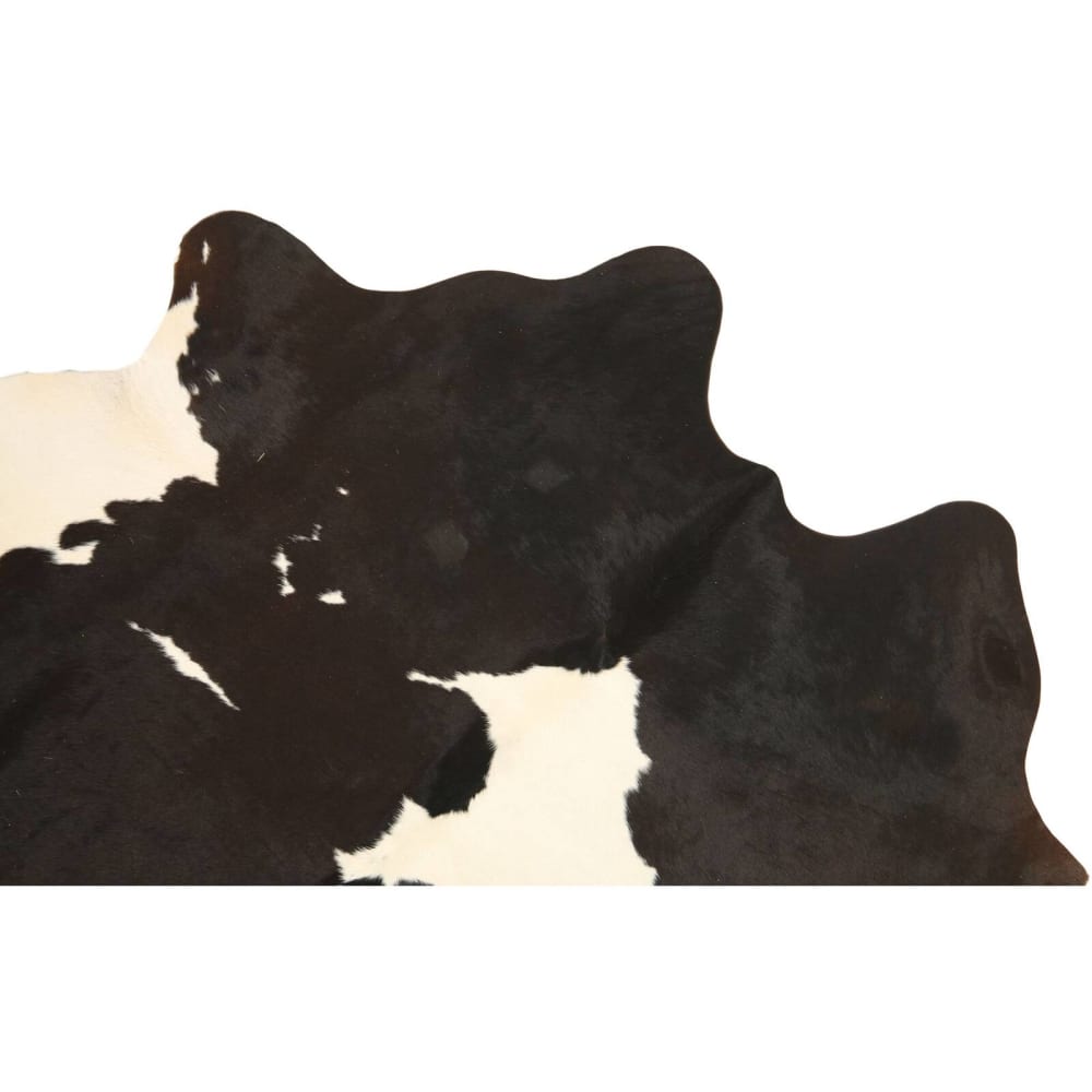 Tapis peau de vache noir et blanc 220 x 180 cm — vue 4