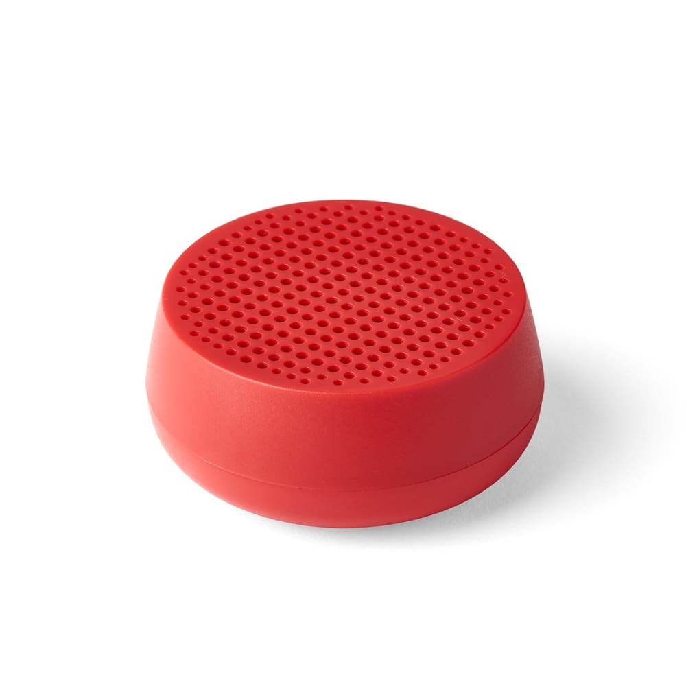 Lexon Enceinte bluetooth de poche 3W en ABS rouge style classique chic - Pvc - Poly Chlorure De Vinyle