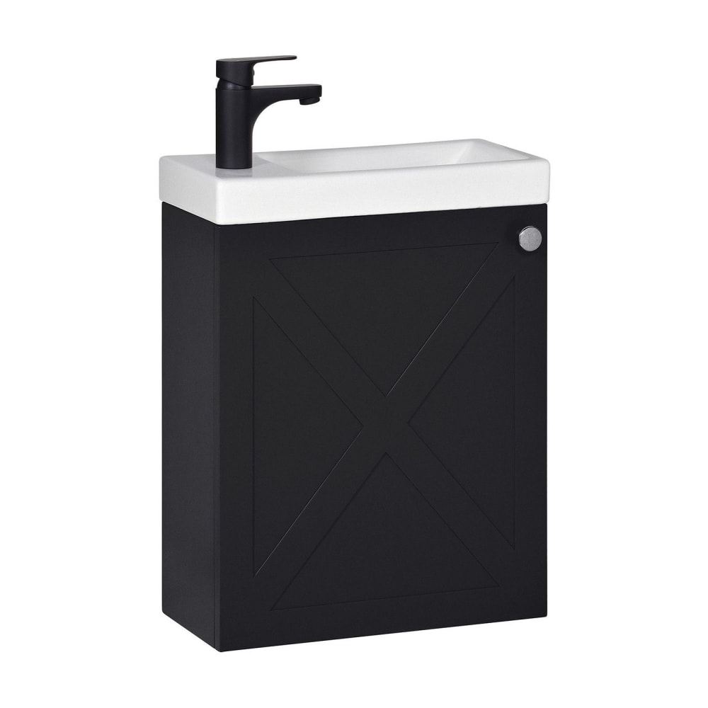 Meuble lave-mains ava - noir