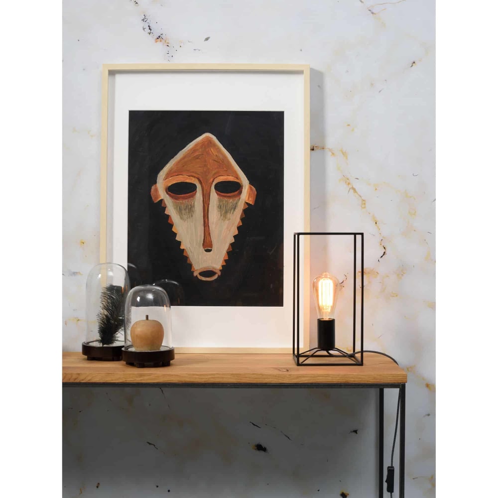Lampe table noire H30cm — vue 3