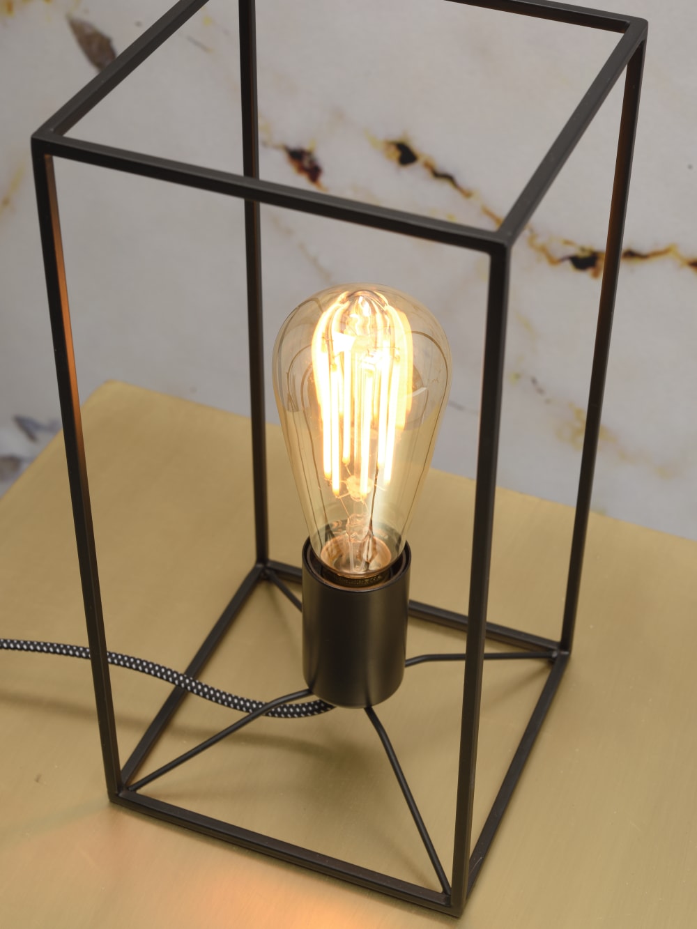 Lampe table noire H30cm — vue 4
