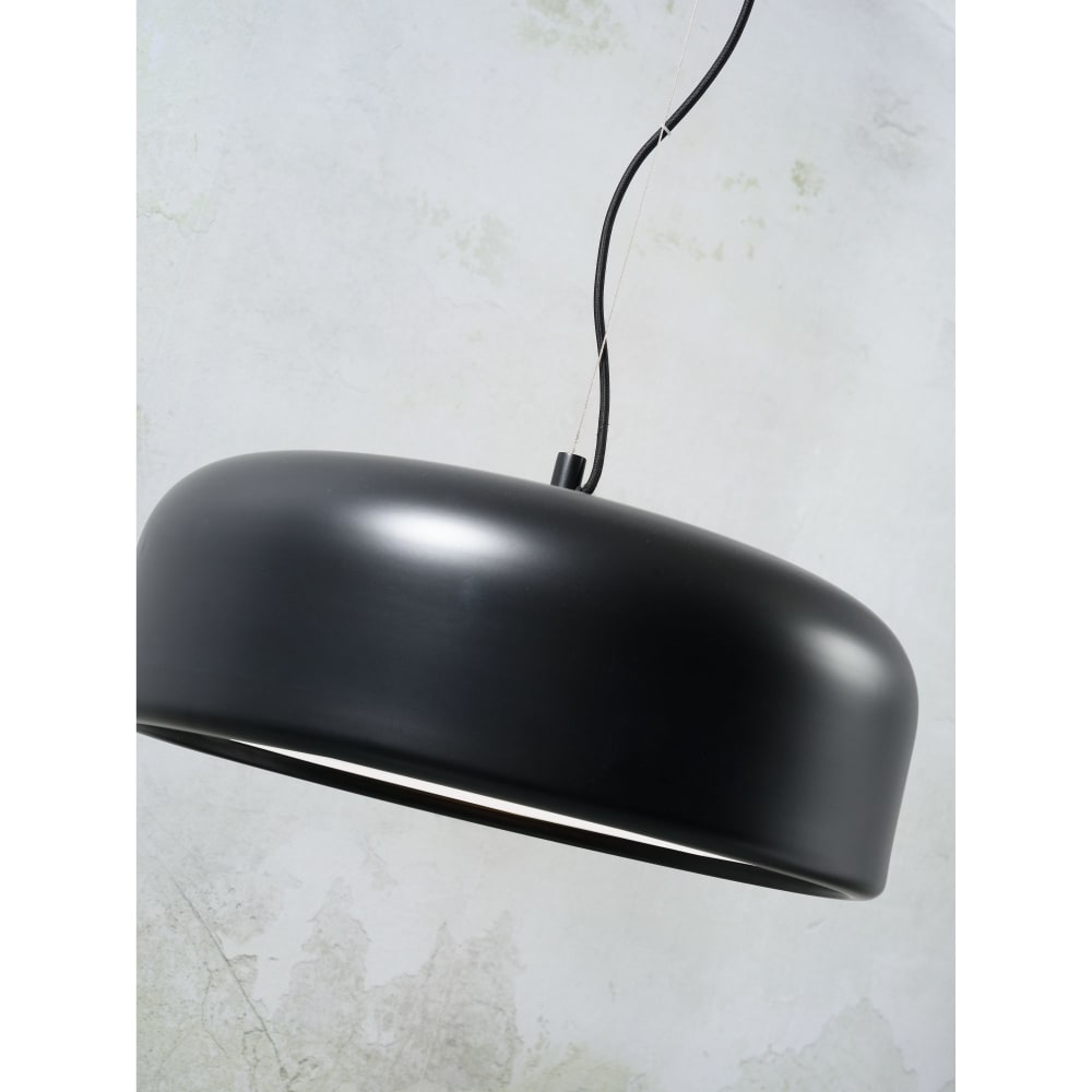Hängeleuchte aus Metall, schwarz, Ø49cm - Maisons Du Monde