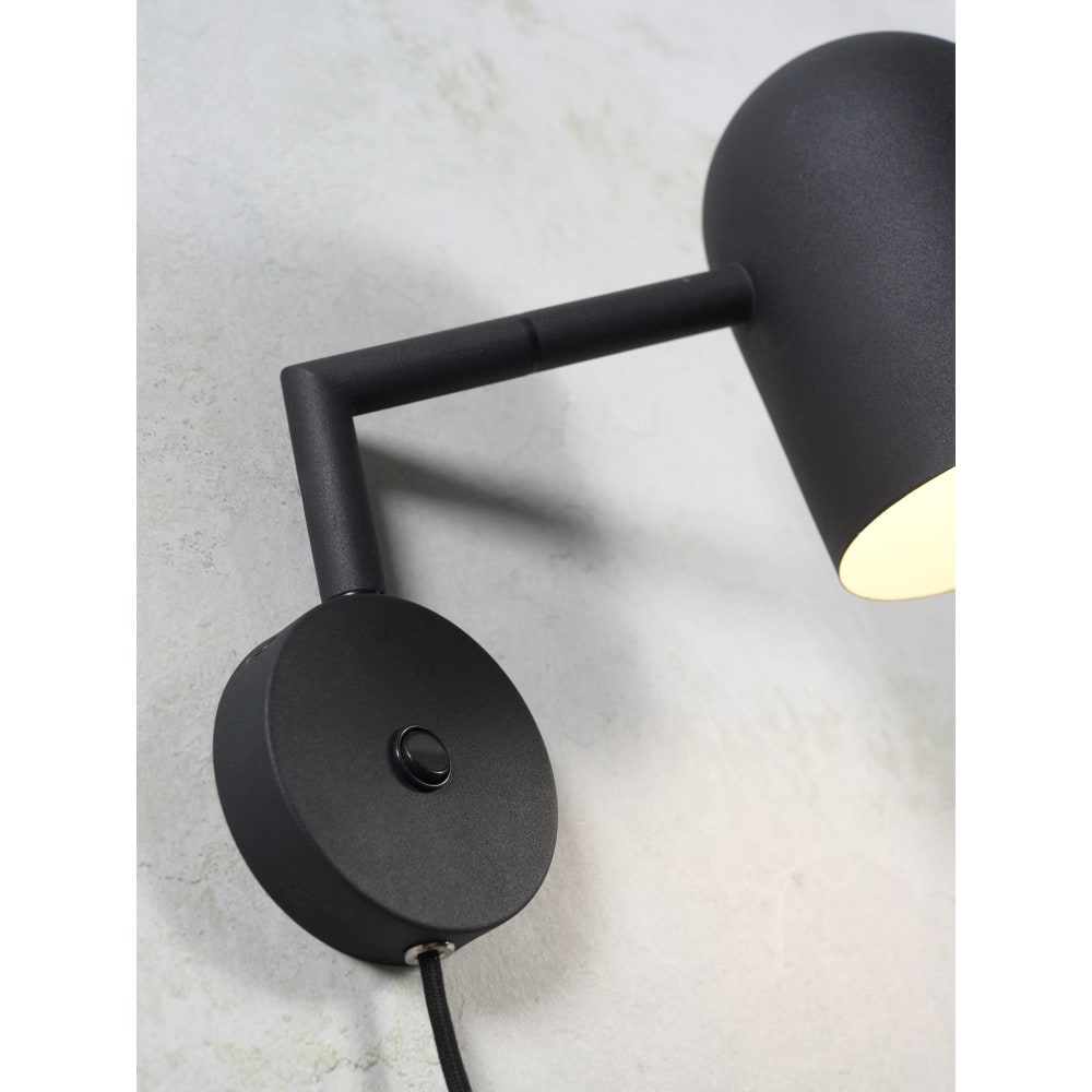 Applique noire H27cm - Maisons du Monde