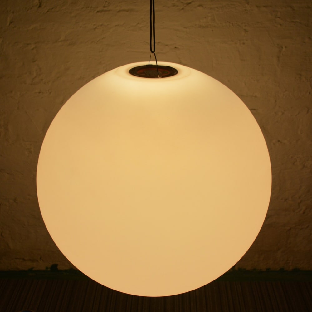 sweeek Boule led 40cm – sphère décorative lumineuse, d40cm, blanc chaud - Pvc - Poly Chlorure De Vinyle