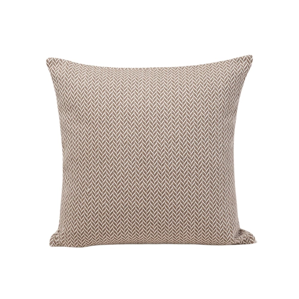 Housse de coussin en coton ecru 50x50 cm