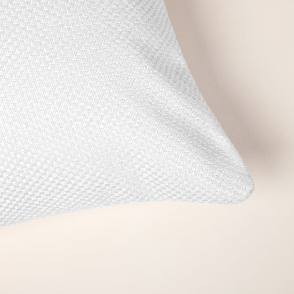 Housse de coussin blanc 60x60 cm - Maisons du Monde