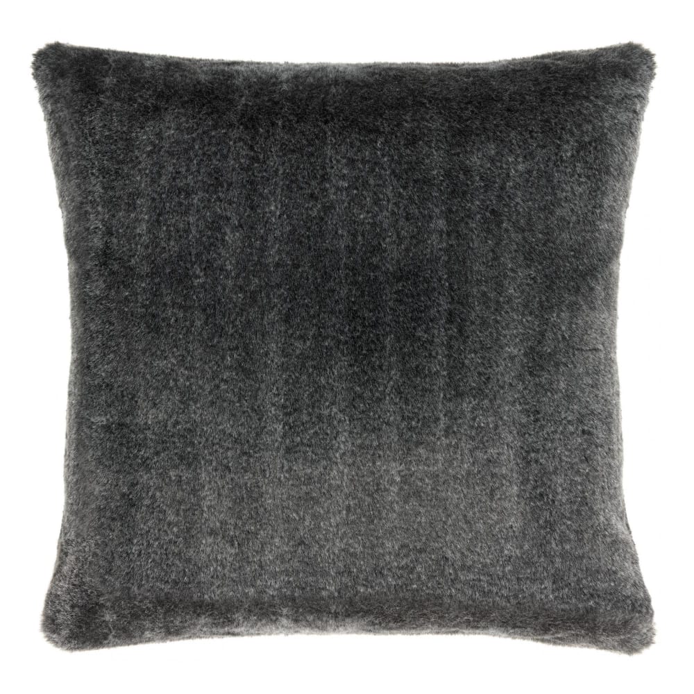 Coussin en polyester carbone 45 x 45 cm